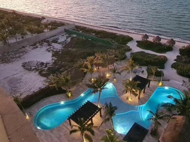 PENTHOUSE AMUEBLADO EN EXCLUSIVA TORRE FRENTE AL MAR, EN UAYMITUN, YUC. VENTA | NLP |
