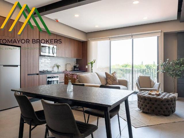Penthouse amueblado en renta en Lofts San Miguel