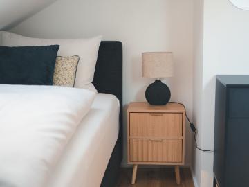 Penthouse apartment in Frontenhausen with fully equipped kitchen and bathroom