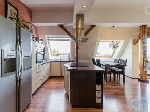 Penthouse apartment with style and a nice view, Berlin Amsterdam Apartments for Rent