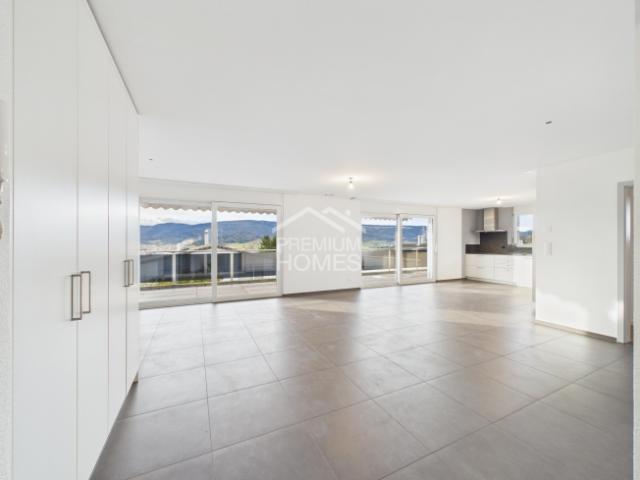Penthouse avec vue imprenable sur Delémont et les montagnes