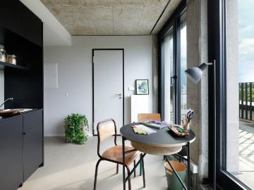 Penthouse Balcony Long in Top Location Frankfurt Riedberg, Frankfurt Amsterdam Apartments for Rent