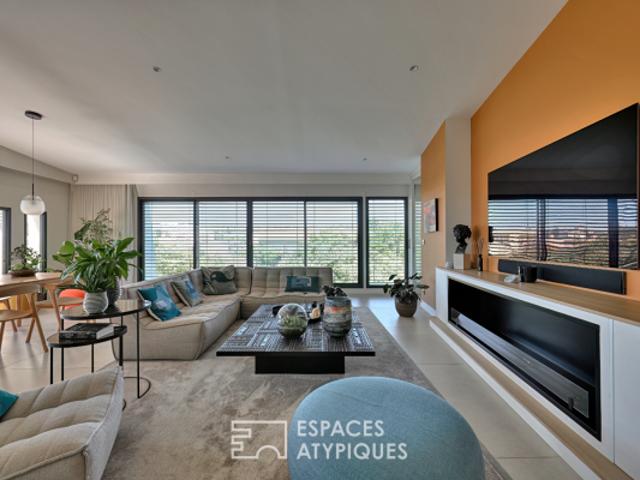 Penthouse d'exception avec vue et piscine suspendue