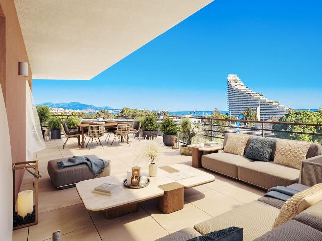Penthouse de luxe de 85 m2 en vente 06270, Villeneuve Loubet, Alpes Maritimes, Provence Alpes Côte d'Azur