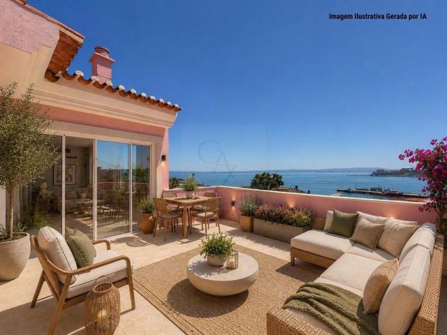 Penthouse de Luxo na Lapa com Vista Frontal para o Tejo 315m² Ajuda