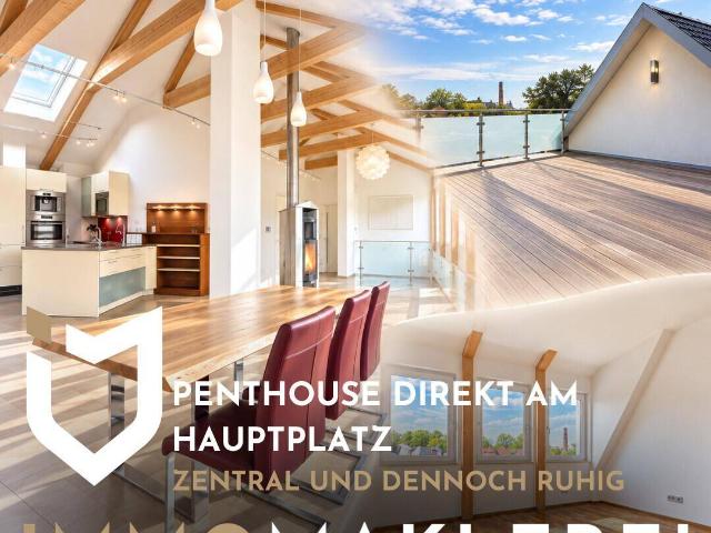PENTHOUSE DIREKT AM HAUPTPLATZ ZENTRAL UND DENNOCH RUHIG