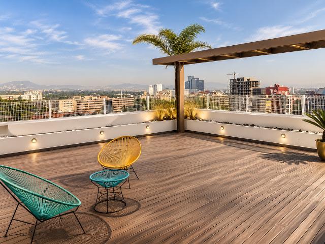 PENTHOUSE EN CERRADA DE TECAMACHALCO
