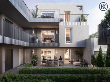 Penthouse Eleganz pur: Exklusive DG Einheit mit traumhafter Terrassenlandschaft