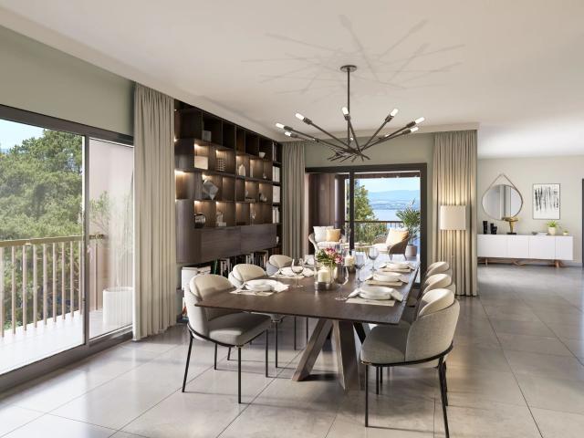 Penthouse exceptionnel de 209 m2 avec vue lac Évian les Bain. 209m² Evian les Bains