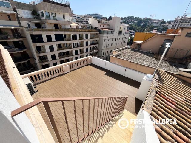 Penthouse for rent in El Terreno, Palma de Mallorca, Mallorca