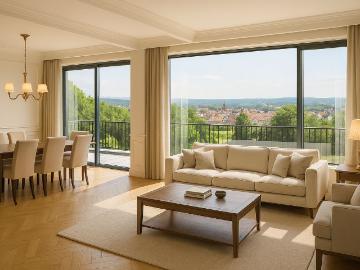 Penthouse for Rent – with Private Access Directly from the Underground Garage, Bochum Amsterdam Apartments for Rent