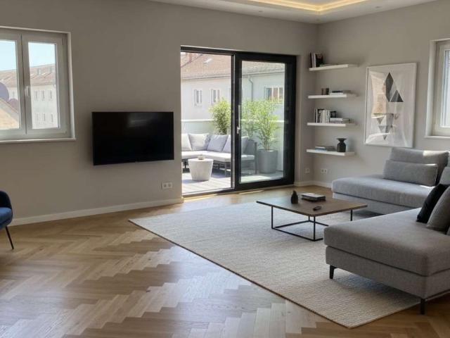 Penthouse Feeling in Nürnberg Steinbühl – Helle 2 Zimmer Wohnung mit traumhafter Dachterrasse & 3 Zi