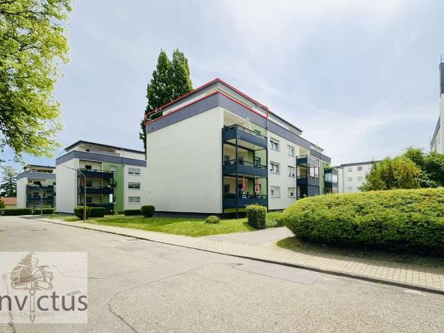 Penthouse Feeling ohne Schrägen: 2 Zimmer Dachgeschosswohnung mit großer Dachterrasse & TG Stellplat
