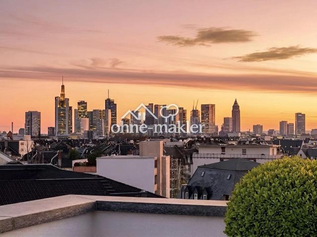 Penthouse Frankfurt Bornheim: ca.295 m² Skylineblick mit Pool