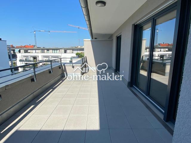 Penthouse im WohnCarré, mit großer Dachterrasse, Aufzug & Tiefgarage – provisionsfrei