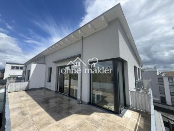 Penthouse in Filderstadt Wohnen mit Praxis mgl. mit Balkonen, neuer EBK, Aufzug und TG Stellplatz