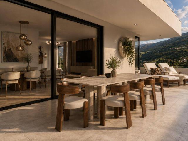 Penthouse in Haiming Lichtdurchflutet und grenzenlos wo Innen und Außen verschmelzen