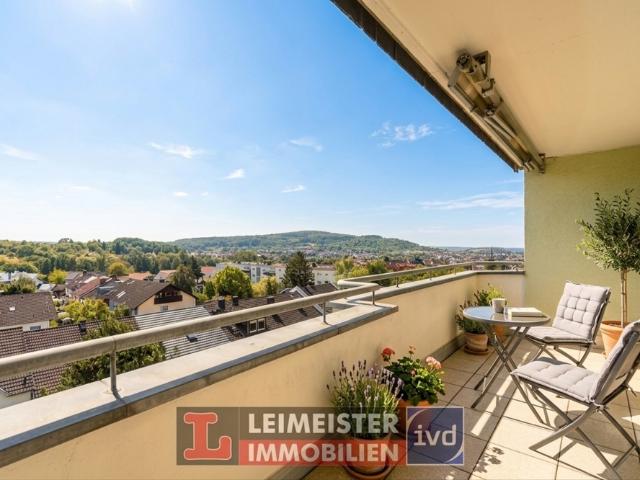 Penthouse in Schweinheim sofort frei! Tolle Eigentumswohnung mit 2 Balkonen, Aufzug und Tiefgarage