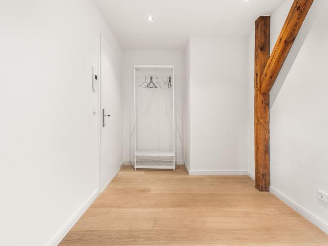 Penthouse in Parkallee, Harvestehude with fireplace and terrace