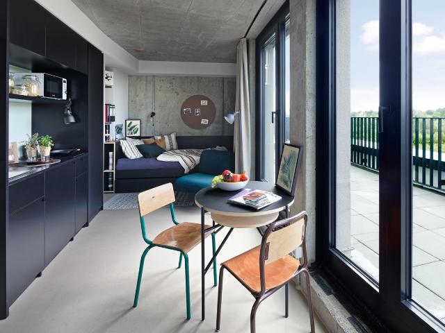 Penthouse Loft Balcony in top location in Frankfurt Riedberg, Frankfurt Amsterdam Apartments for Rent