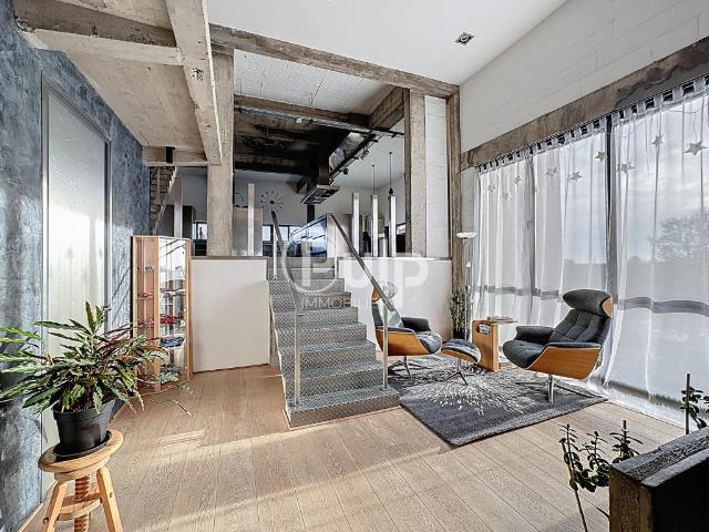 Penthouse loft d'exception sur 3 étages avec terrasse, garage double et cave
