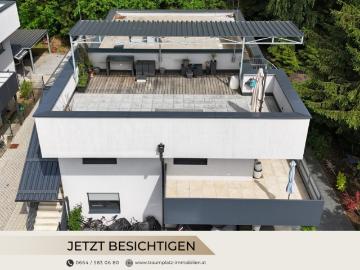 Penthouse Living mit privater Dachterrasse & Alpenblick in Premstätten