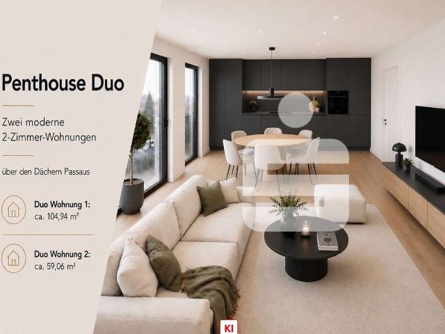Penthouse Living Exklusive Duo Wohnung in Passau!