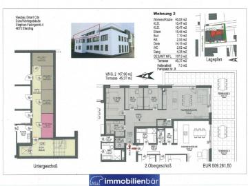 Penthouse Living im Smart City Point Eferding mit traumhafter Dachterrasse