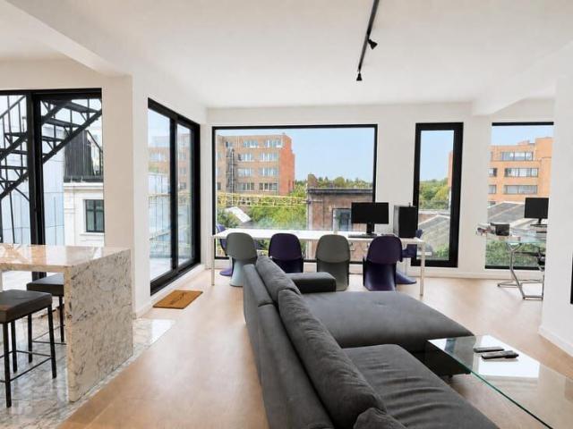 Penthouse met dakterras op toplocatie