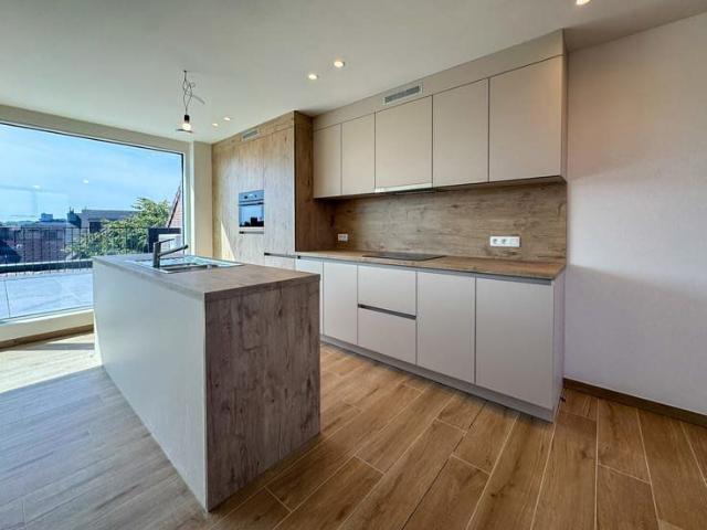 Penthouse met ruim zonneterras en private lifttoegang