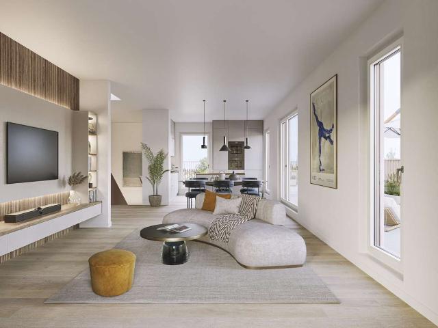 Penthouse mit Dachterrasse: 2 Zimmer Wohnung mit über 3 % Rendite