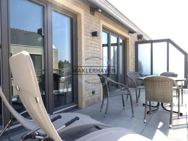Penthouse mit Dachterrasse Meerblick und Fahrstuhl