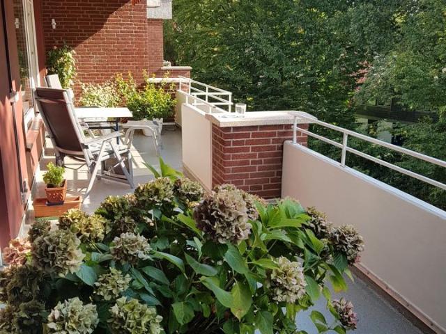 Penthouse mit großer Terrasse nahe Rhododendronpark