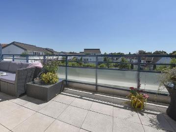 Penthouse mit Loft Feeling + Weitblick über Wittlaer in Top Lage