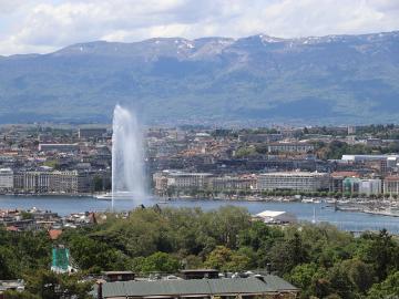 Penthouse mit Panoramablick Quai Gustave Ador, Genf