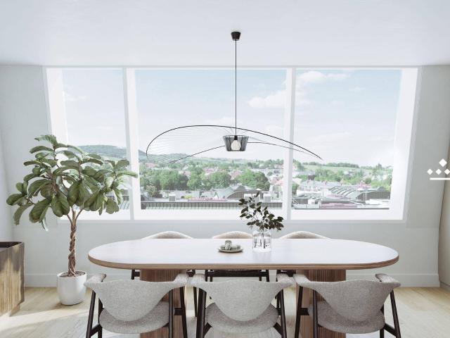Penthouse mit Dachterrasse und traumhaftem Blick über die Stadt
