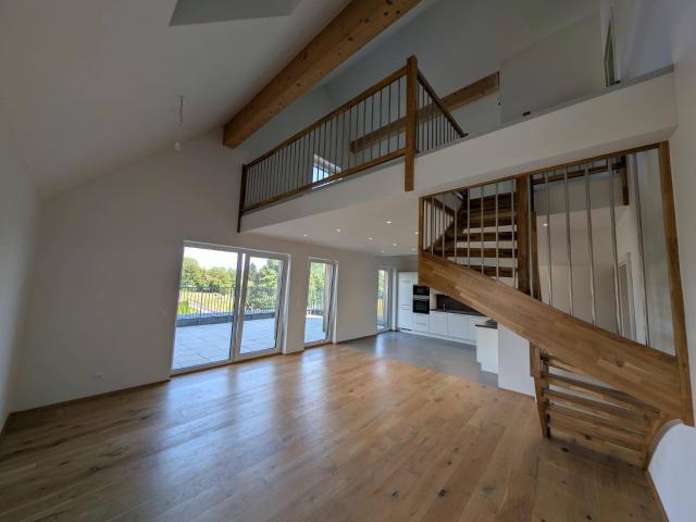 Penthouse mit Schlossblick, Galerie & 48 m² Terrasse in Stainz