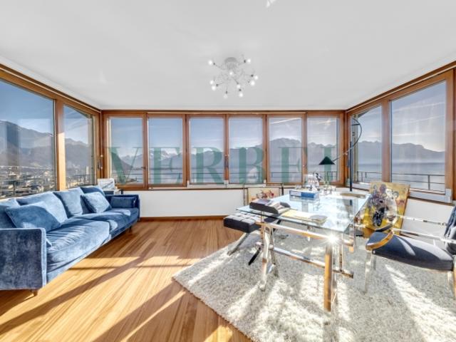 Penthouse mit sensationeller Aussicht in Montreux
