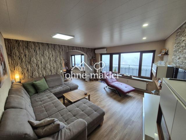 Penthouse mit tollem Westblick bis in den Taunus