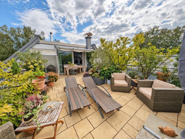 Penthouse mit traumhafter Dachterrasse in sehr guter Stadtlage an der Glan