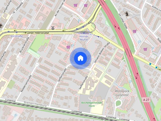 Penthouse nahe Rhododendronpark mit 20 m² Terrasse