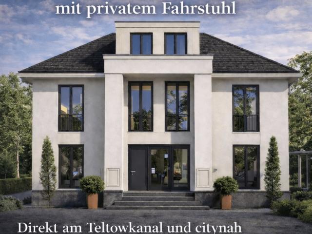 Penthouse Neubau am Teltowkanal mit Privatlift