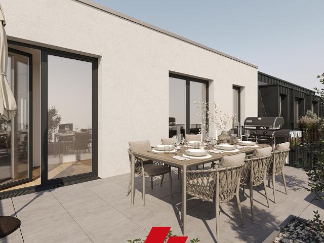 Penthouse Neubau Erstbezug: Exklusives Leben über den Dächern Bremens, 2 Zimmer,in Haus B