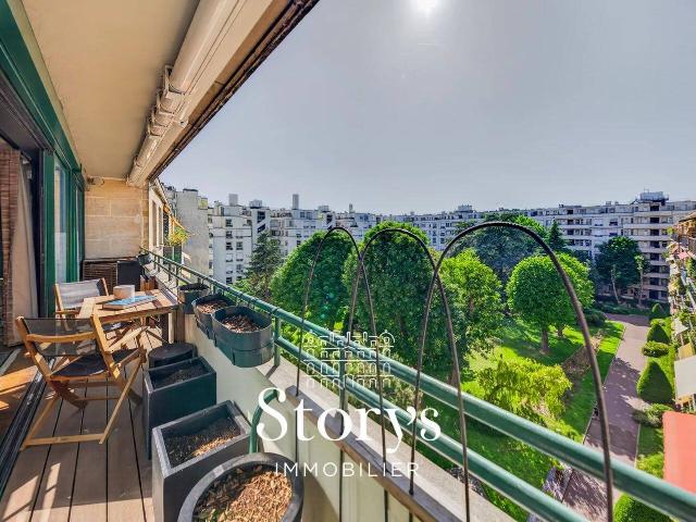Penthouse Neuilly 2 chambres + bureau balcon panoramique