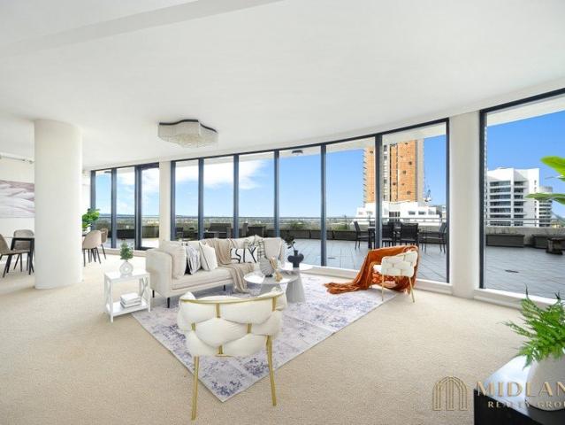 Penthouse Style Living in the Iconic Forum Tower The Largest Residence