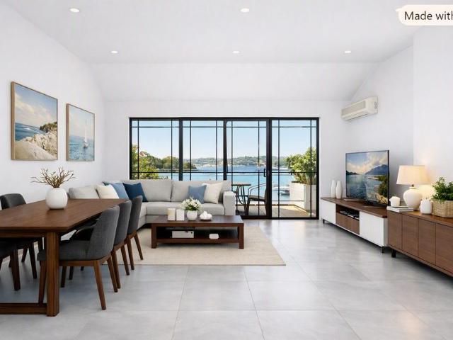 Penthouse style waterfront Apartment !