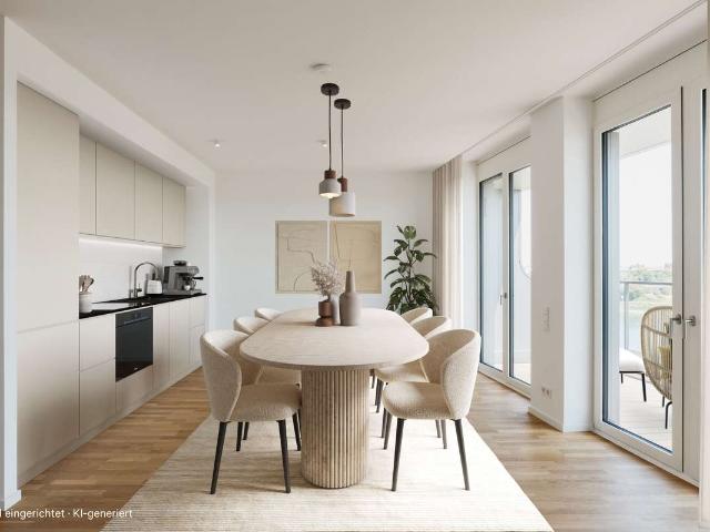 Penthouse Wohnen am Rhein – Eleganz und Weitblick