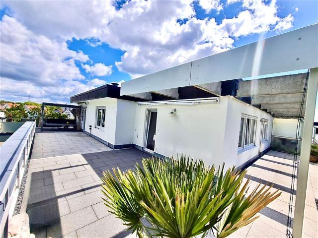 Penthouse Wohnung Friedrichshafen mit 80 m2 Dachterrasse