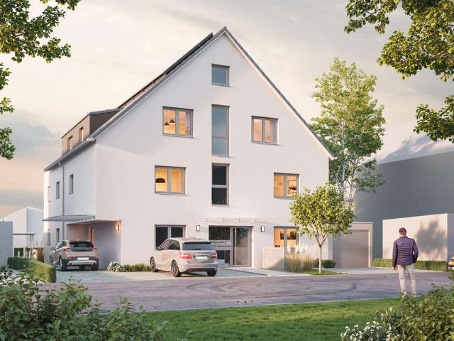 Penthouse Wohnung mit großer Dachterrasse und zwei Stellplätzen