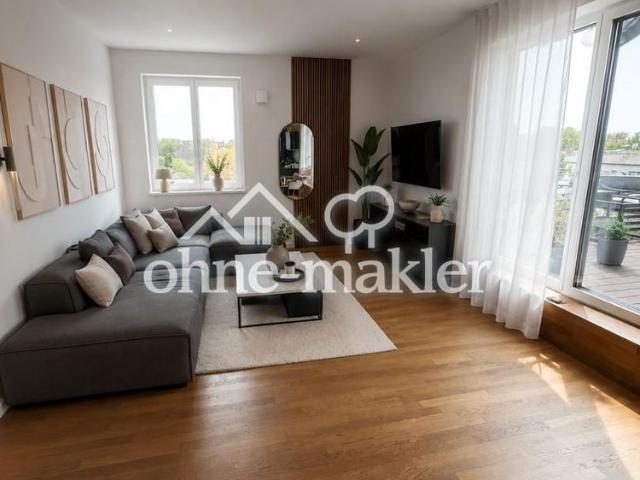 Penthouse Wohnung mit Dachterasse, Klimaanlage, hochwertiger Einbauküche und Ankleide